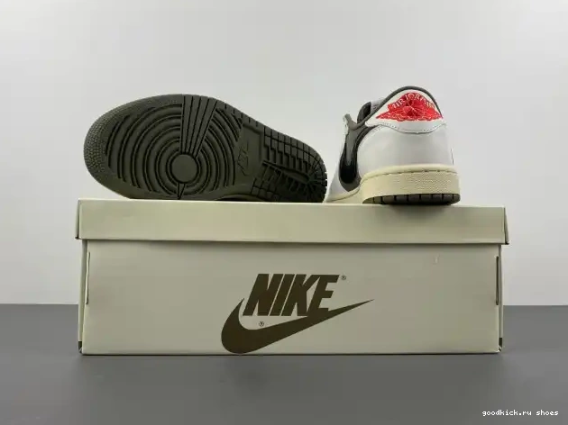 Cheap X OG MEDIUM LOW 1 AIR JORDAN OLIVE DM7866-200 TRAVIS SCOTT 0523